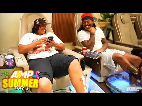AMP GOES ON A SPECIAL SPA DAY!!