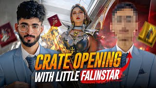 NEW Ultimate Crate Opening with Little Brother🔥 Nyxen Sinistra | FalinStar Gaming | PUBG MOBILE