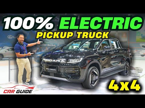 100% Electric Pickup Truck 🔥 GEELY RIDDARA RD6 Electric SUV 🔥 4x4 EV to rival Toyota HILUX 🤯