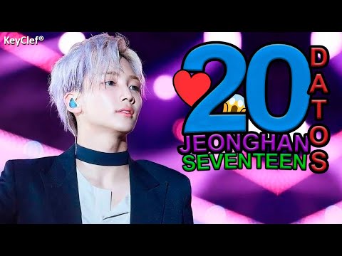 20 Curiosidades sobre JEONGHAN de SEVENTEEN que No Sabías | ¡La Última te Sorprenderá!