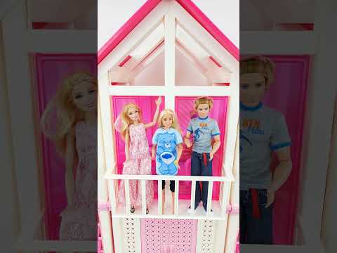 Barbie Dream House 1985 / Pink Doll house পুতুল ঘর rumah boneka منزل باربي बार्बी हाउस #shortsvideo