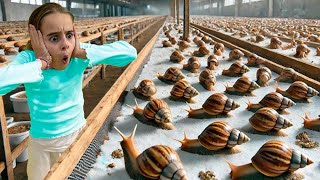 Como CRIAR y COCINAR CARACOLES en CASA