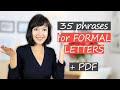 Formal Communication Phrases and Techniques