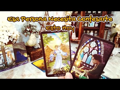 ✨Escucha lo que Hoy Necesita Confesarte‼️ 💬😳 Almas Gemelas//Ex's 🔥 #tarot