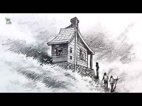 How to draw a House on Hill Area