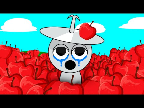 Ohh NO !! HELP Clukr Sprunki Got Apple | Incredibox Sprunki Rescue Clukr #sprunki #sprunkiincredibox