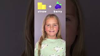 🍓 Learn the Word Strawberry! #compoundwords #lingokids