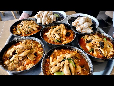 짬뽕에 진심! 얼큰한 매운맛 짬뽕 산더미 재료? 입맛 돋구는 매운짬뽕 Best 3 - Jjamppong, korean street food