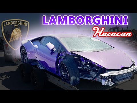 Bought a Wrecked Lamborghini Huracán from IAAI Auction – Here’s the Damage! (Part 1)