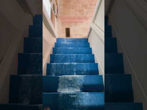 This girl did something so amazing with her stairs that everyone was left shocked 😱🎨
