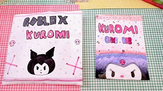Paper diy | サンリオ クロミ ロブロックス ブラインドバッグ | Kuromi Roblox Compilation blind bag 💗 手作り工作 asmr tutorial