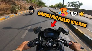 45° ☀️ garmi me halat kharab ho gai 🥵 | river front ahemdabad 