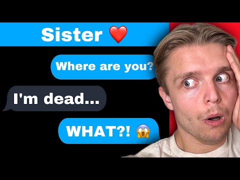 Texting My DEAD Sister!