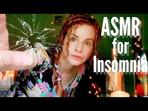 ASMR Psychology for Insomnia *Brain Wave Calming Hypnosis* Whispered