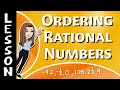 Comparing and Ordering Rational Numbers