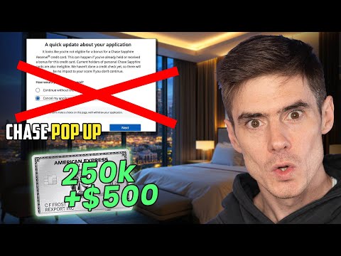 Beat the Chase Pop Up + HUGE Amex Plat BONUS (Act Fast) + Bilt Rent Day
