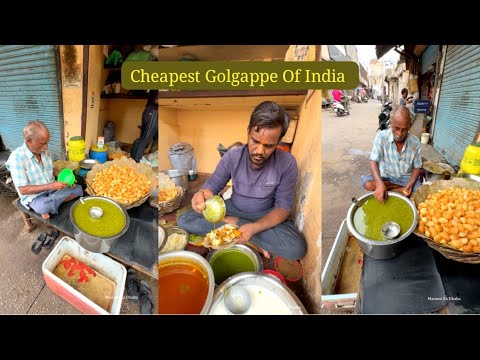 Agra Cheapest & Most Famous गोलगप्पे | 1 Rupee ke 25 Golgappe |