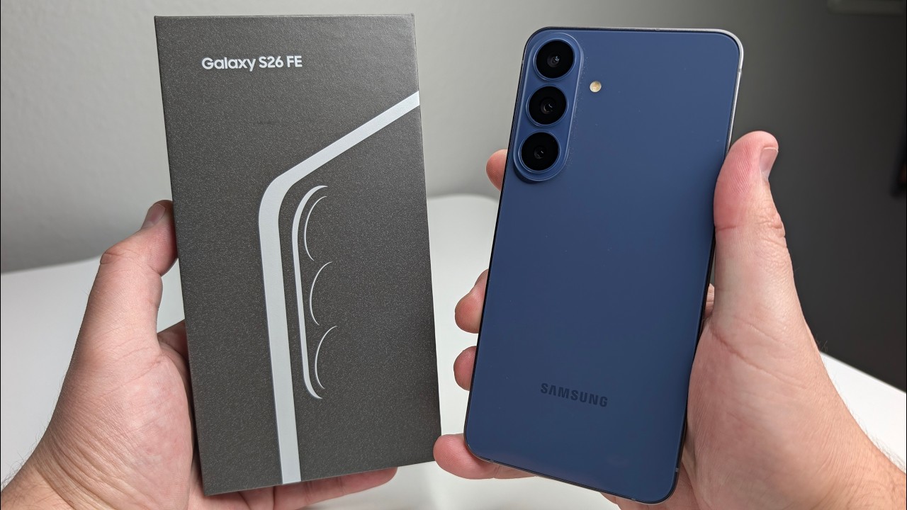 Samsung Galaxy S26 FE Unboxing & First Impressions!