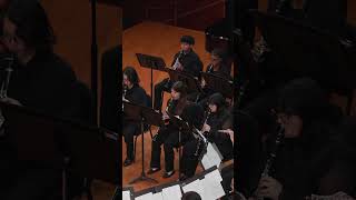 UNT Symphonic Winds perform Katahj Copley's Infinity (2021), conducted by Carlos Granthon.