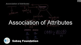Association of Attributes