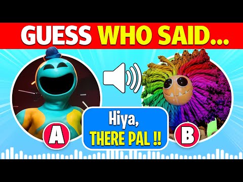 Can You Guess WHO SAID IT?! | Poppy Playtime Chapter 4 | Doey The Doughman, Yarnaby