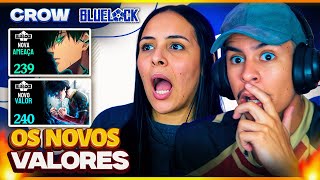 (NOVA AMEAÇA 😱) Blue Lock - CAP 239 e 240 | Crow | [Casal Jounin React] 🔥