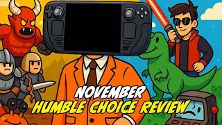 November 2025 Humble Choice Review on Steam Deck | Warhammer 3, Another Crab's Treasure and More!