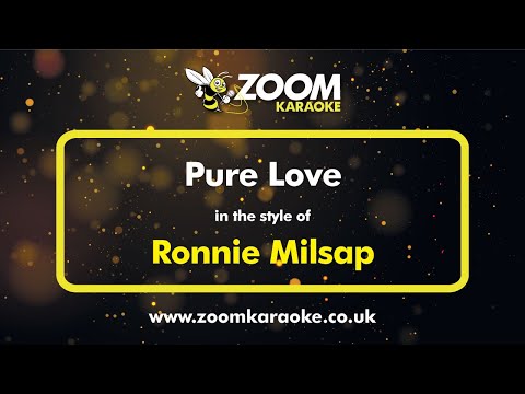 Ronnie Milsap – Pure Love (Without Backing Vocals) – Karaoke Version from Zoom Karaoke
