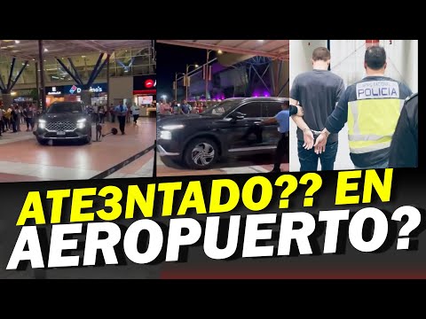 AT3ENTADO??? EN EL AEROPUERTO DE EL SALVADOR? CAPTURAS AHORITA DE LA POLICIA?