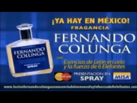 Recordando el efecto de la "Fragancia Fernando Colunga" con esencia de León en celo y  6 Elefantes