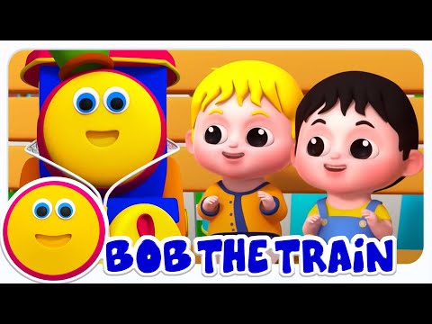 Cinco Pequeños Bebés Con Bob El Tren Canción Divertida Y Más Rimas De Dibujos Animados