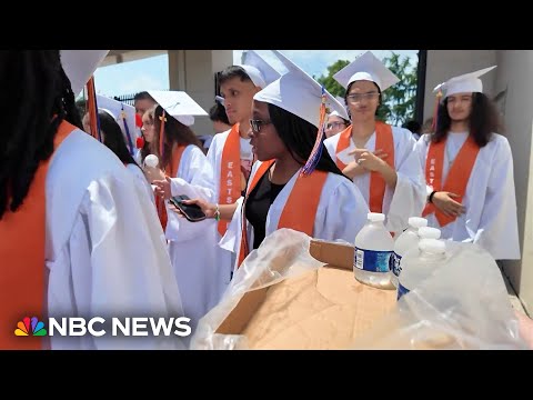 YouTube video thumbnail: Extreme Heat Causes Illness at New Jersey Graduations