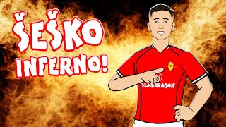 SESKO INFERNO🔥 Benjamin Sesko signs for Manchester United!