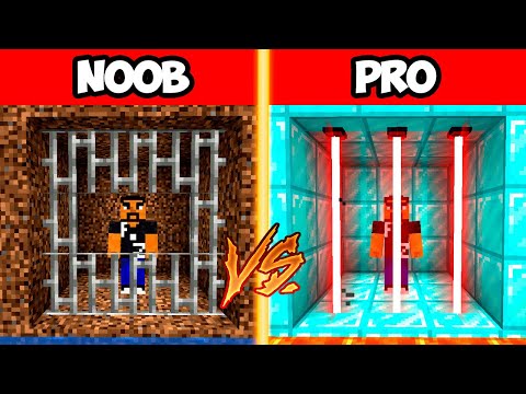 Prisión Segura de NOOB vs PRO En Minecraft!