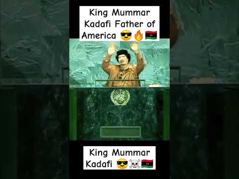 King Mummar Kadafi 😎🔥☠️ #صدام_حسين #facebookpage