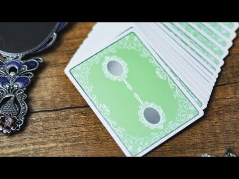 Unboxing - Reflections Playing Cards (Epiphany green edition) by EmilySleights52