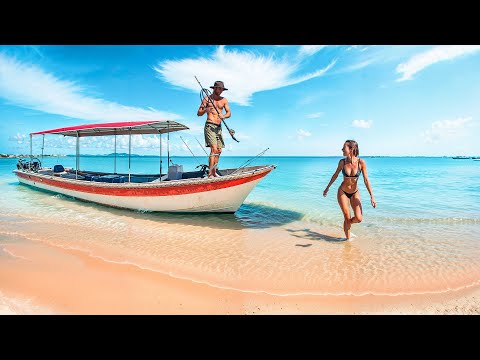 Camping & Living From The Ocean In Remote Indonesia