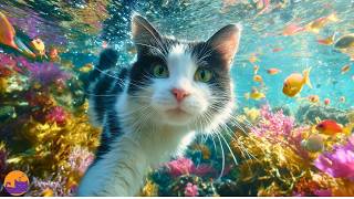 Calming Relaxing Melodies Just for Cats 🐱✨ Magic Anxiety Relief Music 🌈