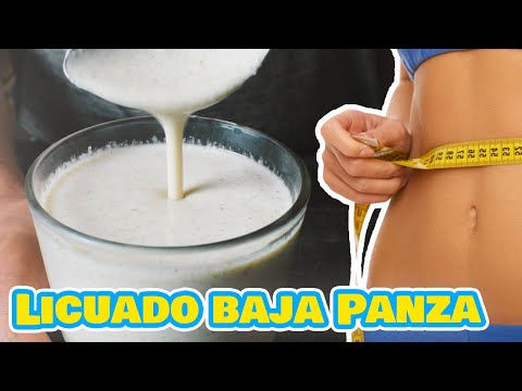 Por fin encontré la manera de tener la panza plana, licuado de semillas