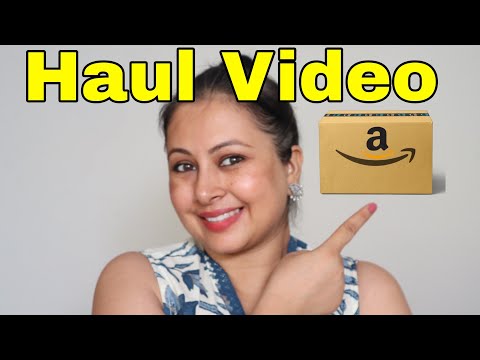 Amazon Trending Haul 💄 Makeup, Skincare, Saree, Jewelry – Sab Kuch Try Karke Dikhaya! Kaur TIpd