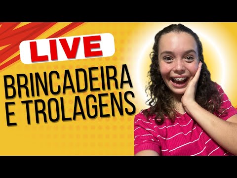 AO VIVO COM A MANU!! Brincadeira é trolagens vai ser muito legal !! ❤️😃