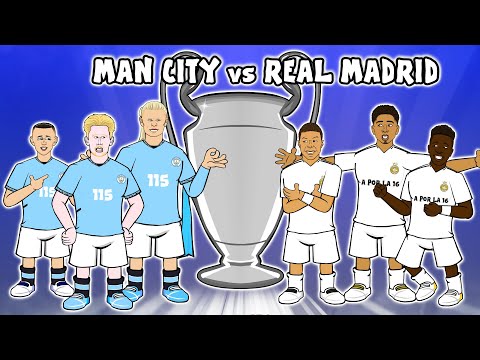 MAN CITY vs REAL MADRID🏆 UCL Play-Off 2025