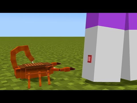 Virei um ESCORPIÃO no Minecraft