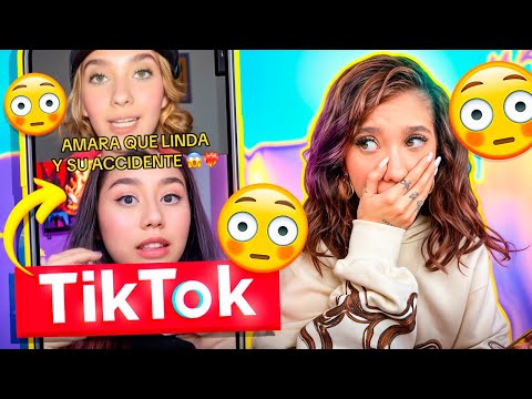 REACCIONANDO A TIKTOKS QUE HACEN SOBRE MI 🥲 | Amara Que Linda