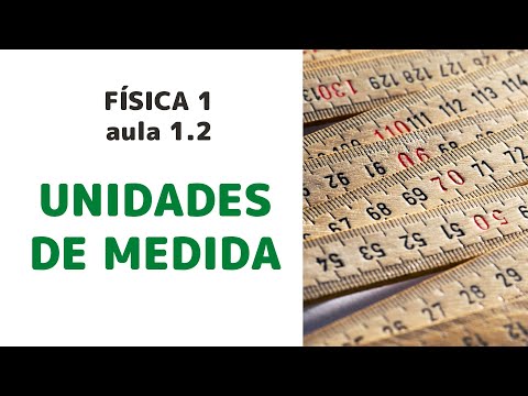 Física 1 - Aula 1.2 - Unidades de medida