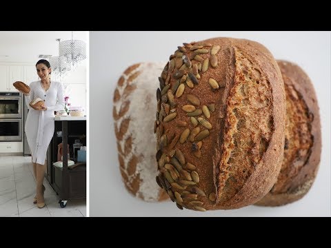 Полезный Цельнозерновой Хлеб на Закваске - Рецепт от Эгине - Heghineh Cooking Show in Russian