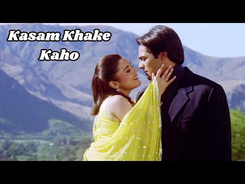 Kasam Khake Kaho - Lyrical | Kumar Sanu | Alka Yagnik | Dil Hai Tumhaara | Bollywood Hindi Song