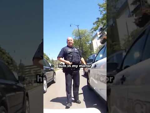Driver Gets Pulled Over For driving close to biker (@EVGUY13245)
