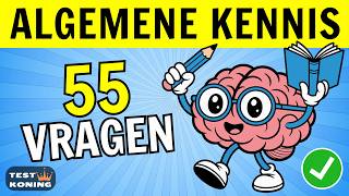 🧠 Ben Jij Slimmer Dan Gemiddeld? (55 Vragen Quiz)