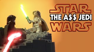 LEGO Star Wars: The A$$ Jedi (Stop Motion Parody)
